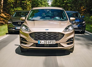 SUV-y z trzech stron Świata: Ford Kuga, Mazda CX-5 i Renault Koleos