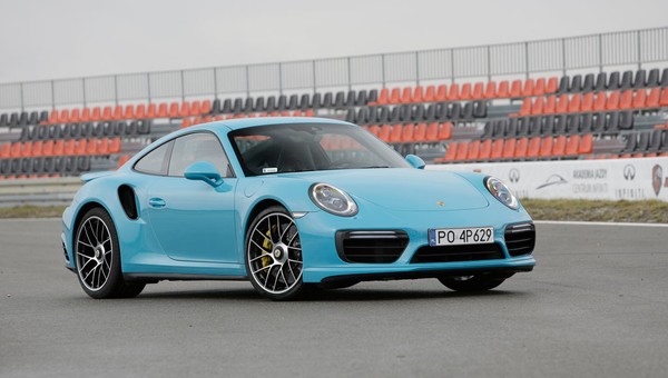 Bajeczne turbo w bajkowym kolorze - Porsche 911 Turbo S (991.2)