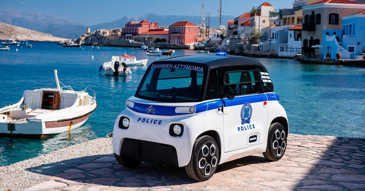 Elektryczne Citroeny dla policji i straży przybrzeżnej w Grecji