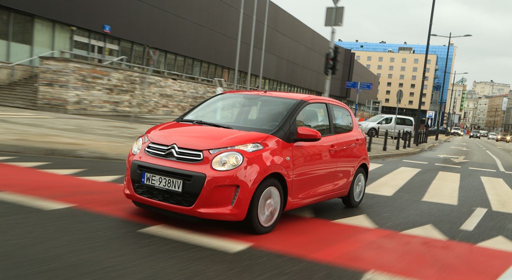 Citroen C1 1.0 VTI - cieszy oko, drażni ucho