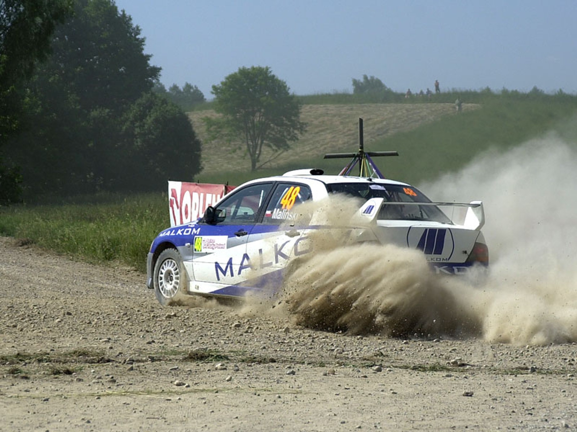 Rajd Polski 2007: wypadek Dudy, kurz i emocje (fotogaleria)
