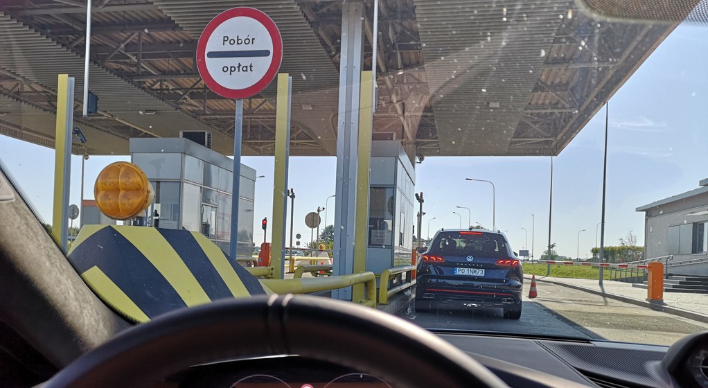 Pobór opłat na autostradzie