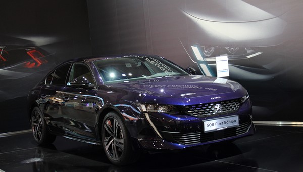 Peugeot 508 podczas Poznań Motor Show