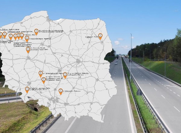Wiemy, gdzie powstaną nowe szybkie drogi. GDDKiA ujawnia plany [MAPA]