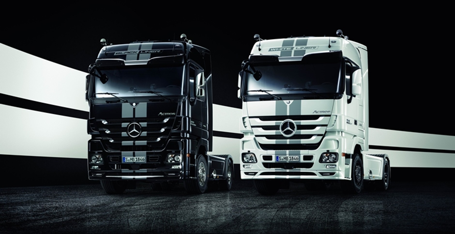 Mercedes Actros w wersji Michael Jackson