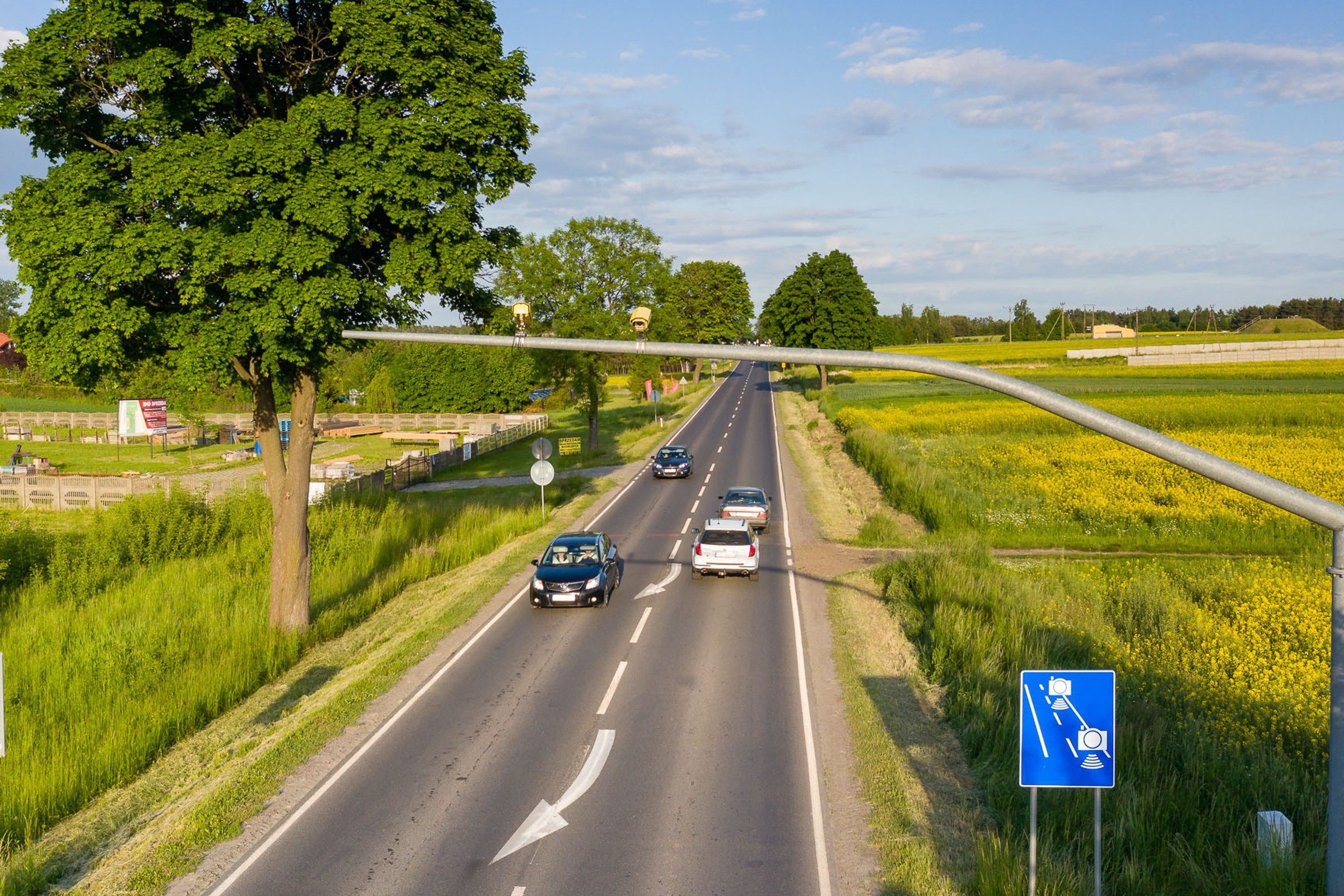Nowy odcinkowy pomiar prędkości stanie pod Warszawą. Jest w miejscu, gdzie kierowcy się go nie spodziewają