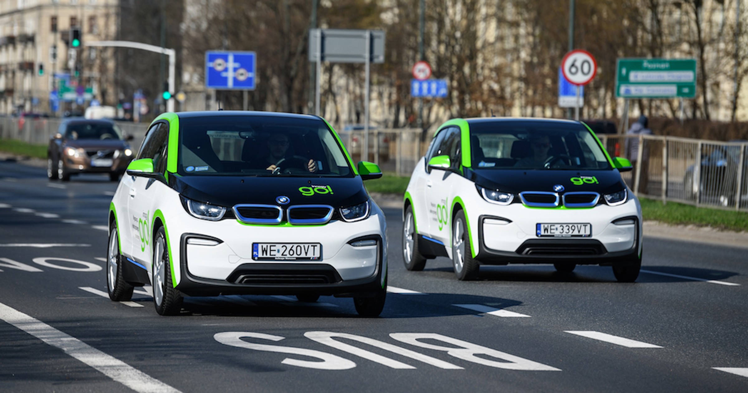 500 BMW i3 do wynajęcia w Warszawie