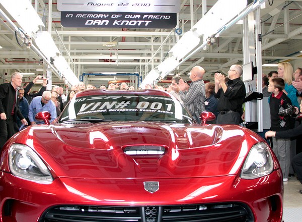 SRT Viper numer 001