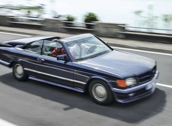 Perły tuningu lat 80. - Mercedes 500 SEC bb Magic Top