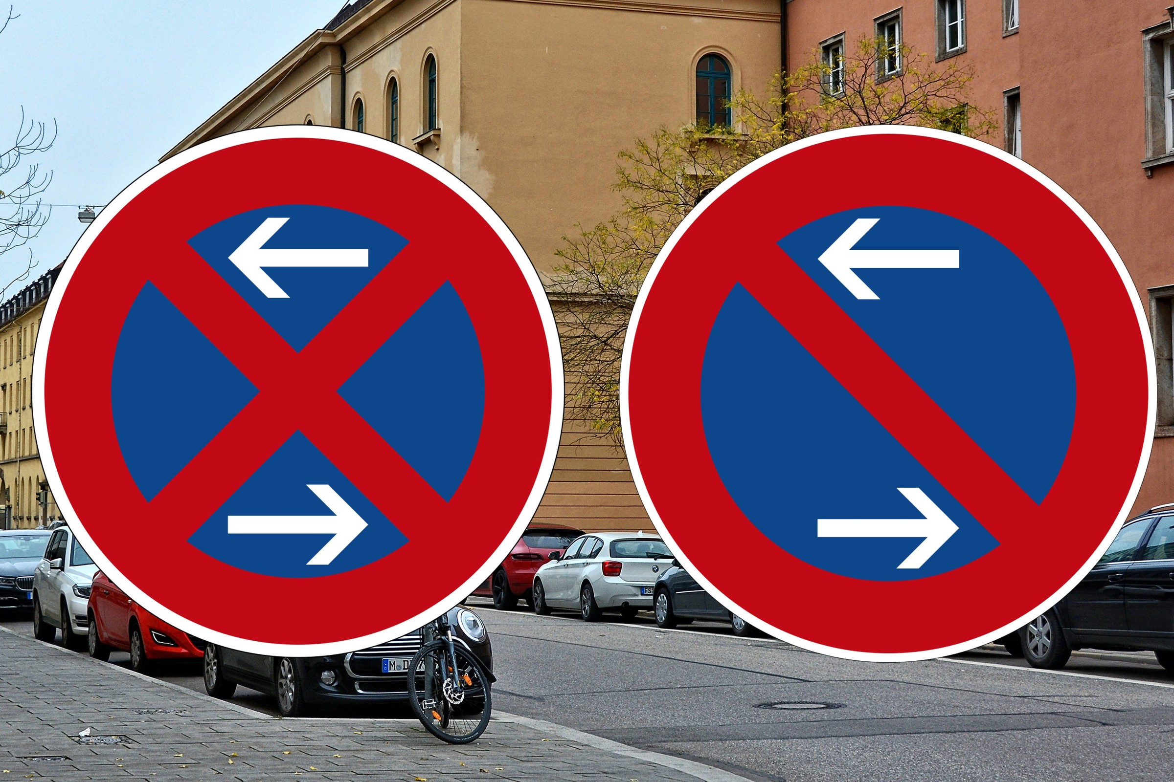 Znak drogowy z pułapkami. Co naprawdę oznaczają białe strzałki na zakazie zatrzymywania się?