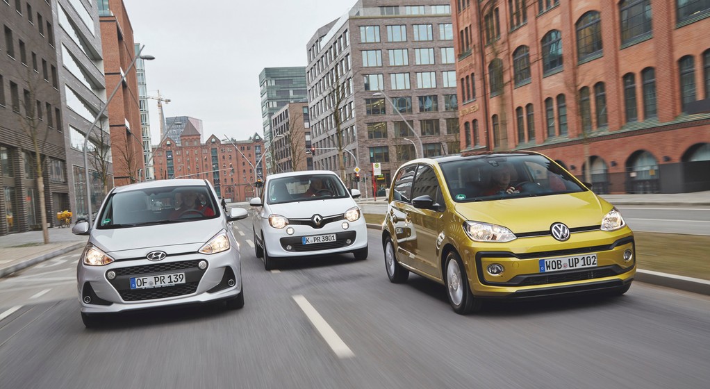 Czy Hyundai sięgnie po złoto? Porównanie: i10 kontra Renault Twingo i VW Up!