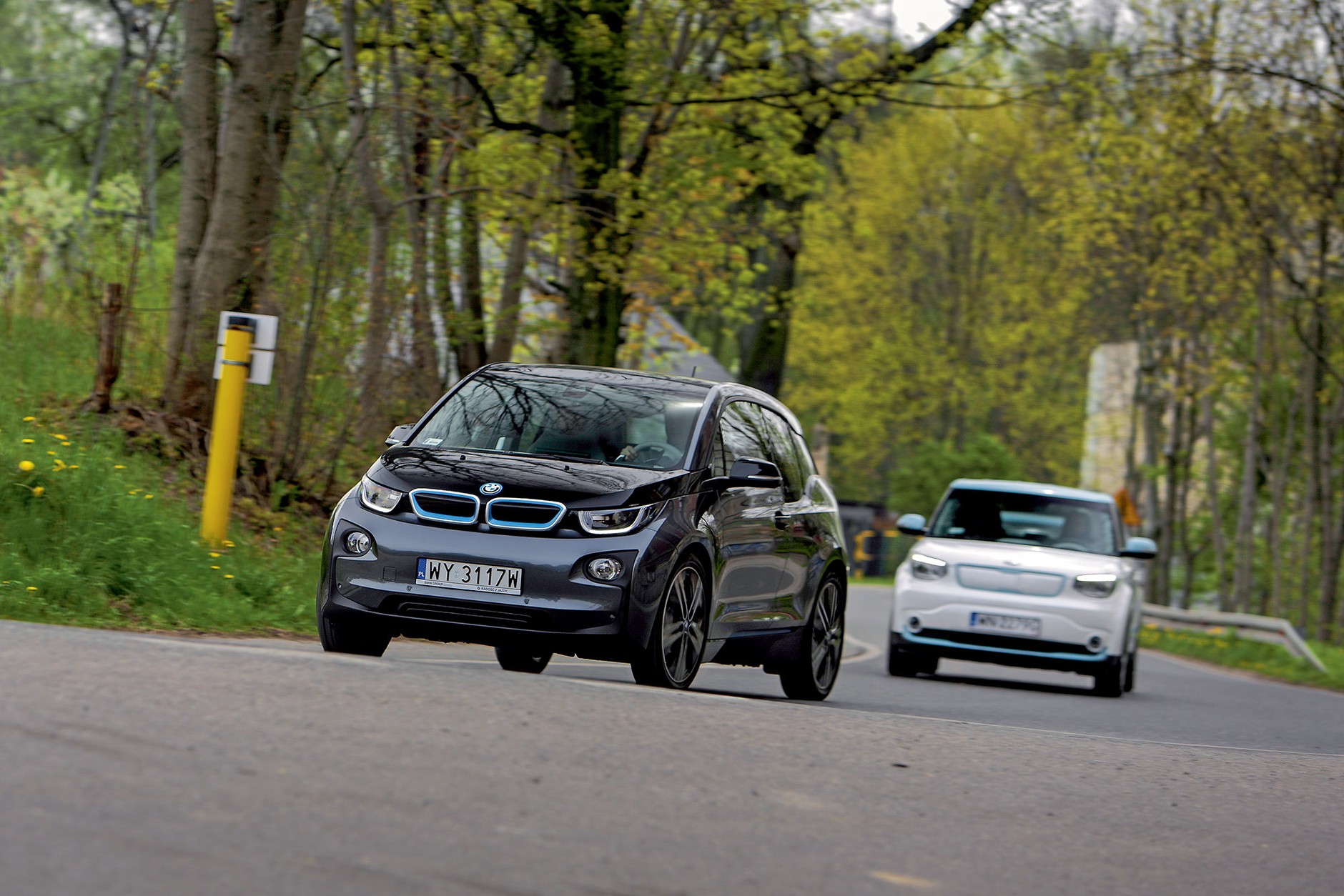 BMW i3 vs Kia Soul EV vs Nissan Leaf vs VW Passat GTE vs Volvo XC90 T8