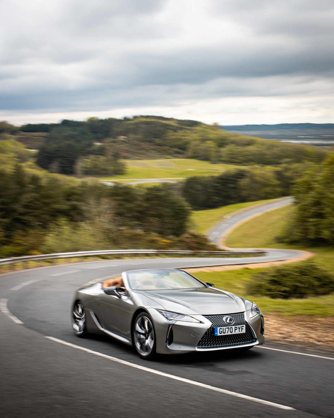 Lexus LC 500 Convertible testowany w zamrażarce