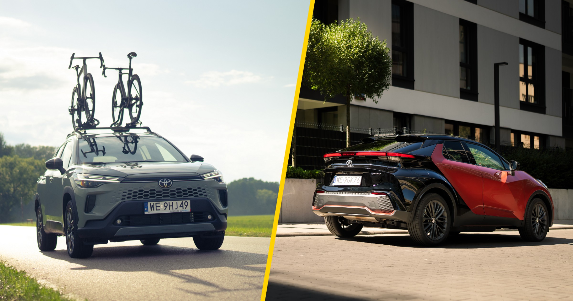 Crossovery i SUV-y Toyoty Tour de Pologne
