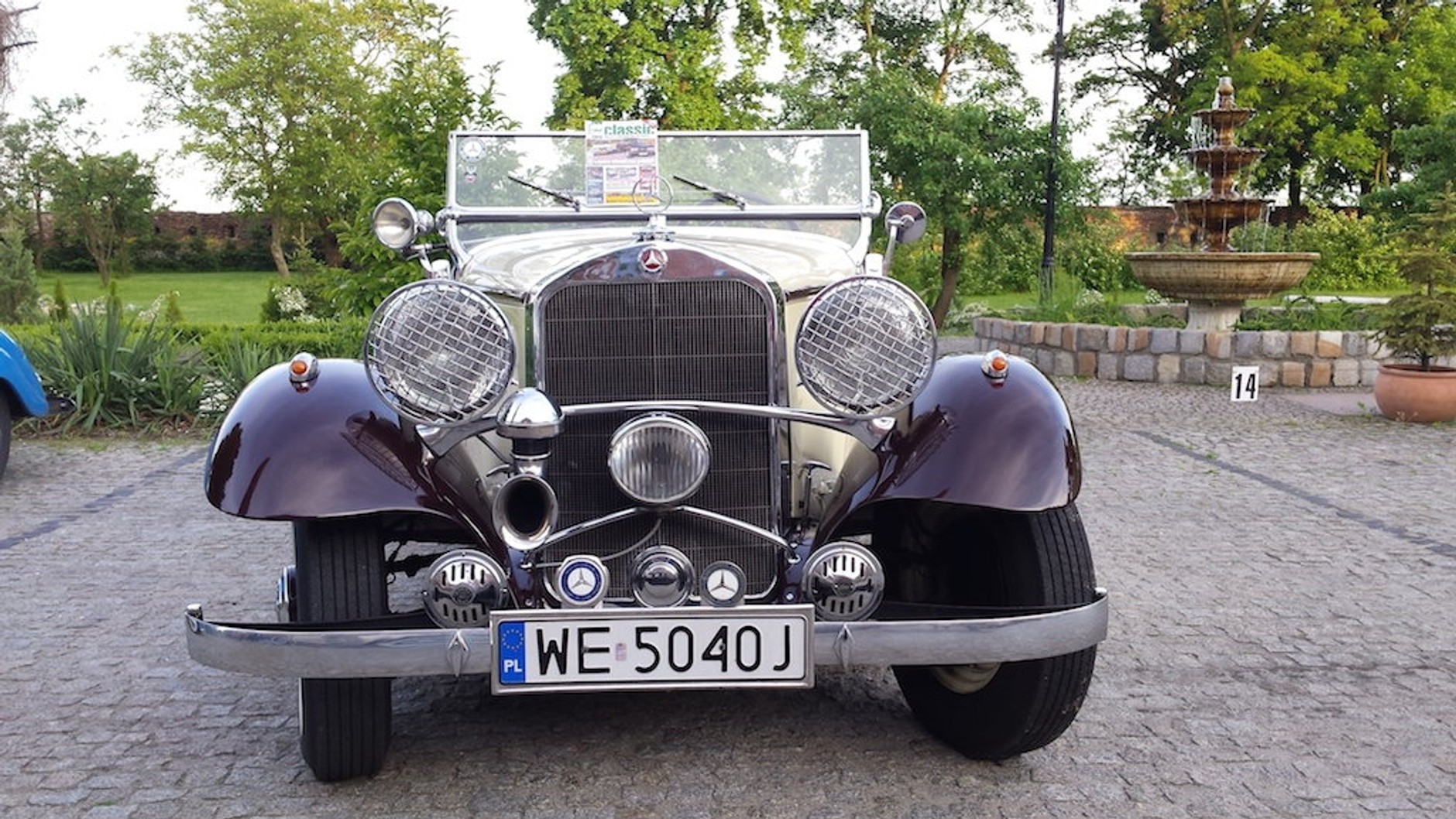 Rajd oldtimerów w Nowym Dworze
