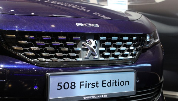 Peugeot 508 podczas Poznań Motor Show