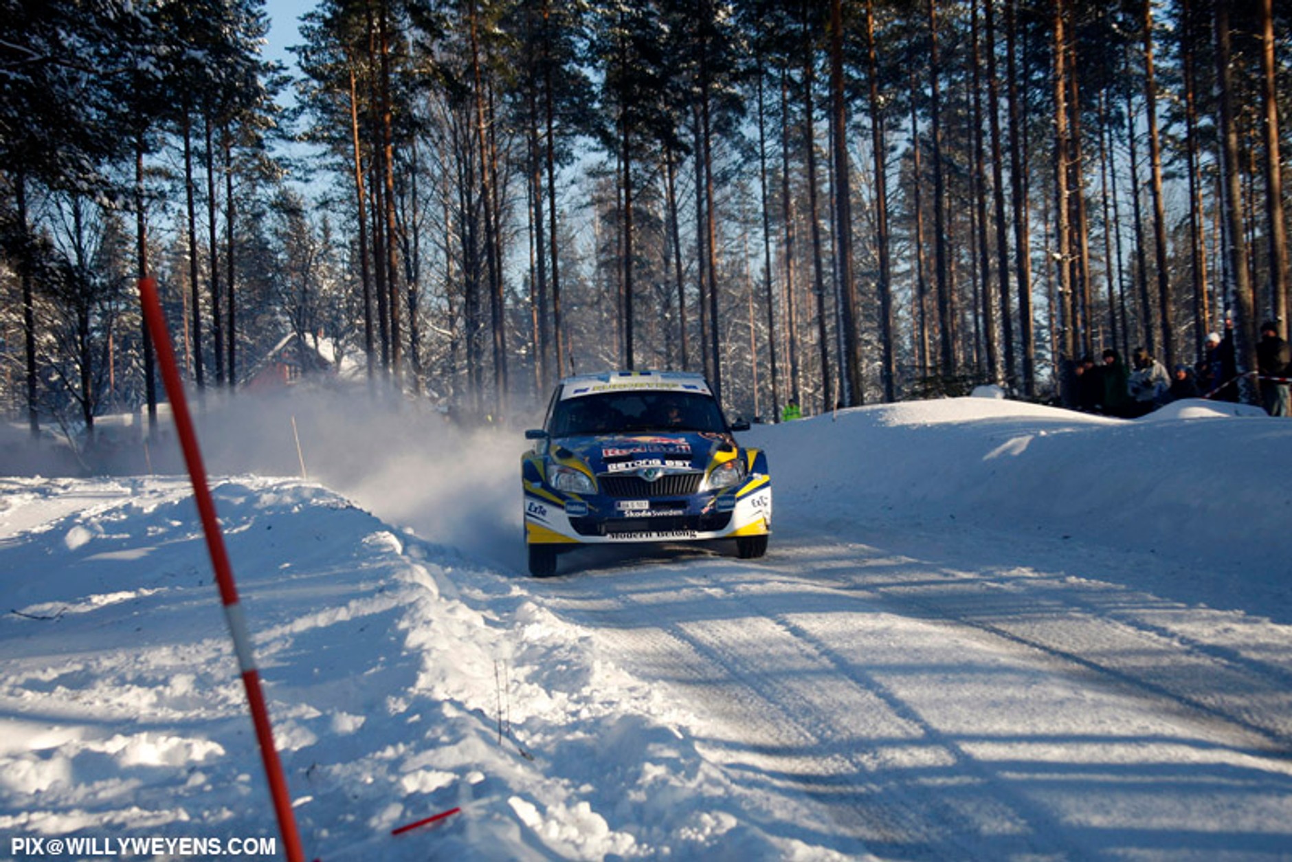 Trzy Fiesty na czele Rajdu Szwecji 2011