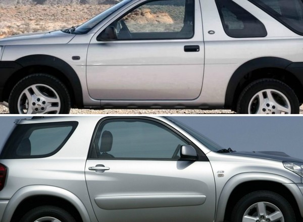 Porównanie: Land Rover Freelander I vs Toyota RAV4 II - pojedynek w klasie SUV