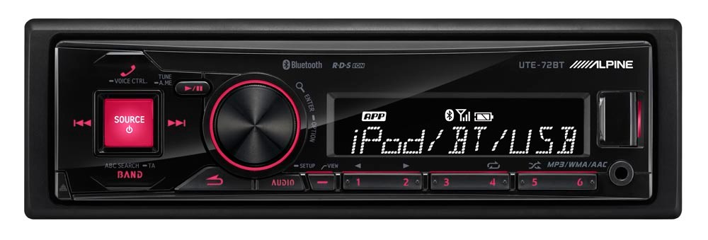 Alpine UTE-72BT: radio za 399 zł