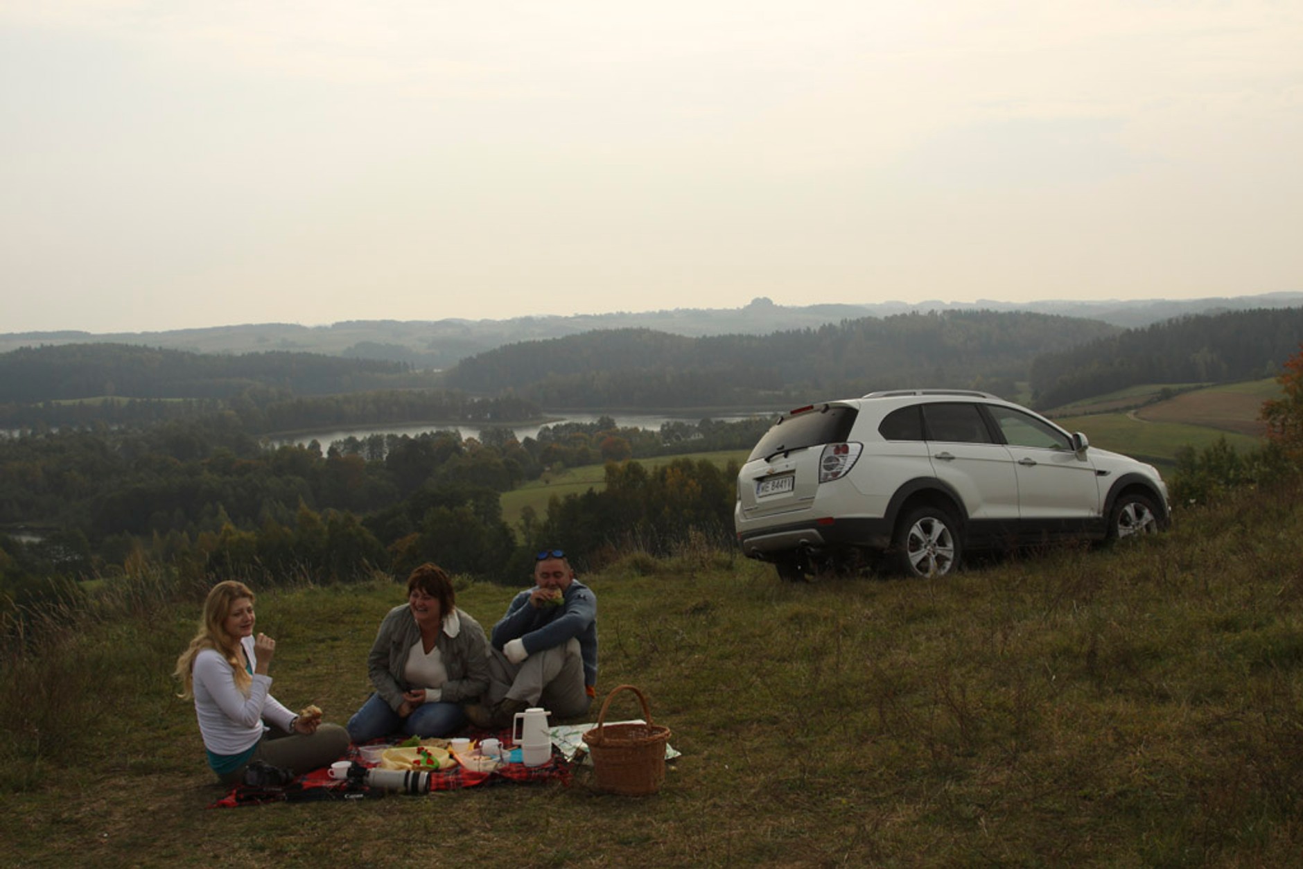 Zwiedzamy okolice Gołdapii z Chevroletem Captivą