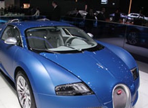 Genewa 2009: Bugatti Veyron Bleu Centenaire – stulecie w niebieskim