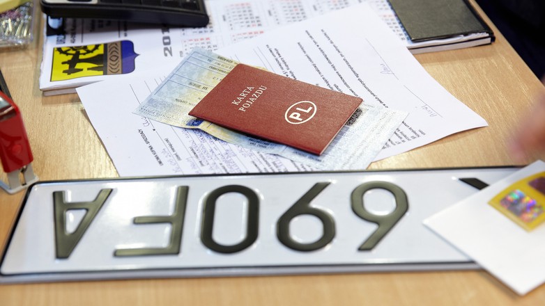 Rejestracja samochodu