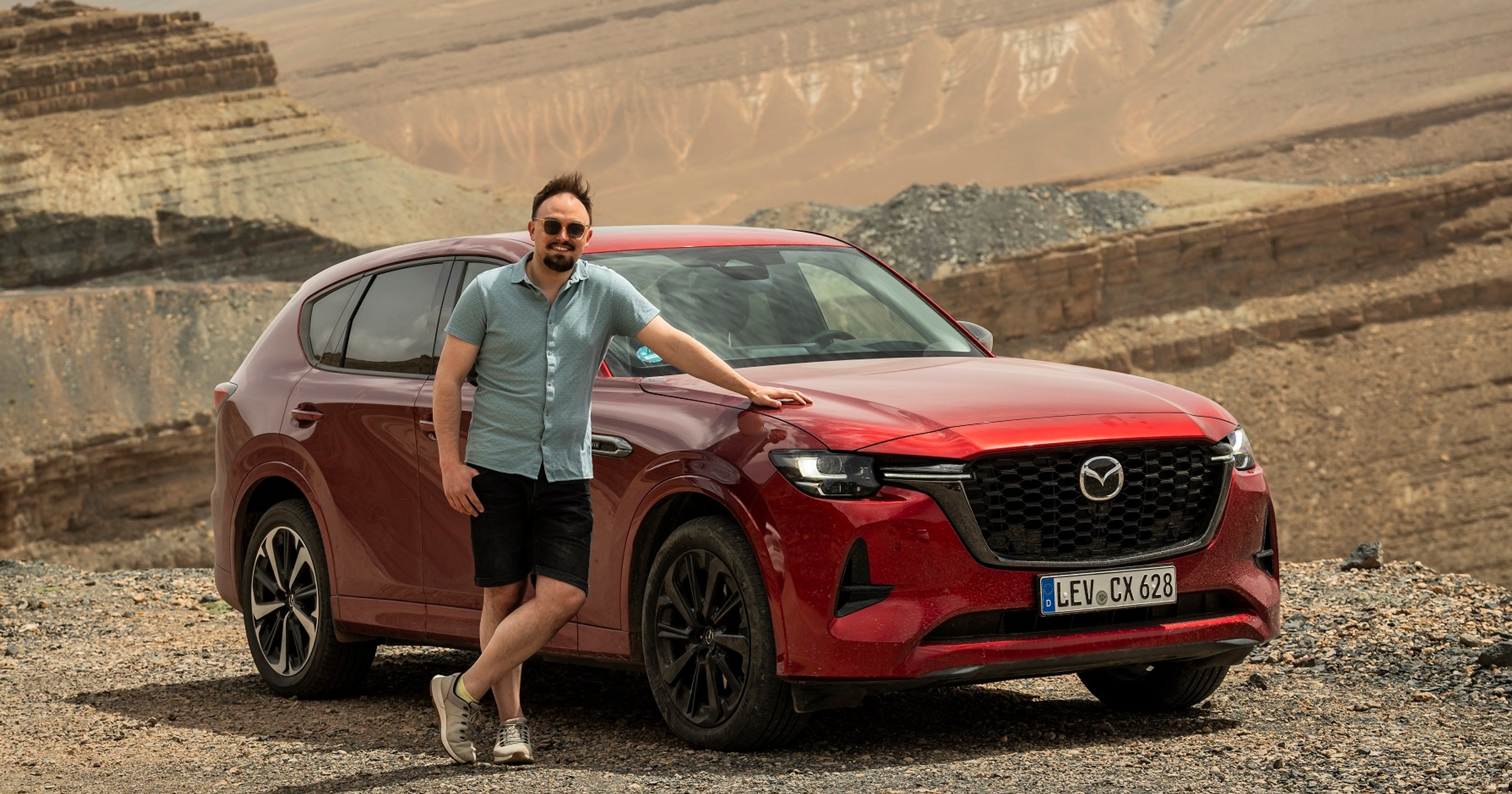Ekstremalny test Mazdy CX-60 z dieslem w Maroku