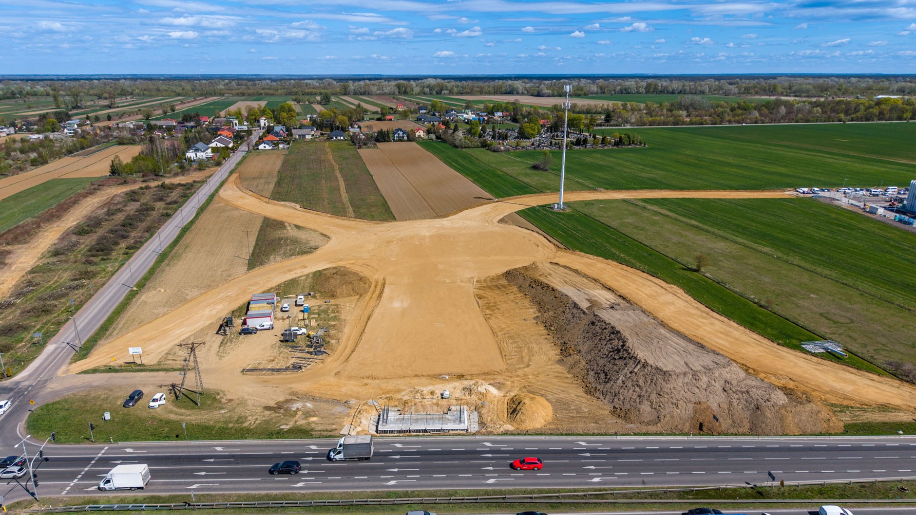 S7 Czosnow Kielpin w realizacji