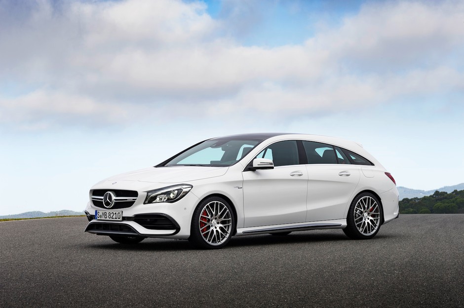 Mercedes-AMG CLA 45 Shooting Brake po liftingu