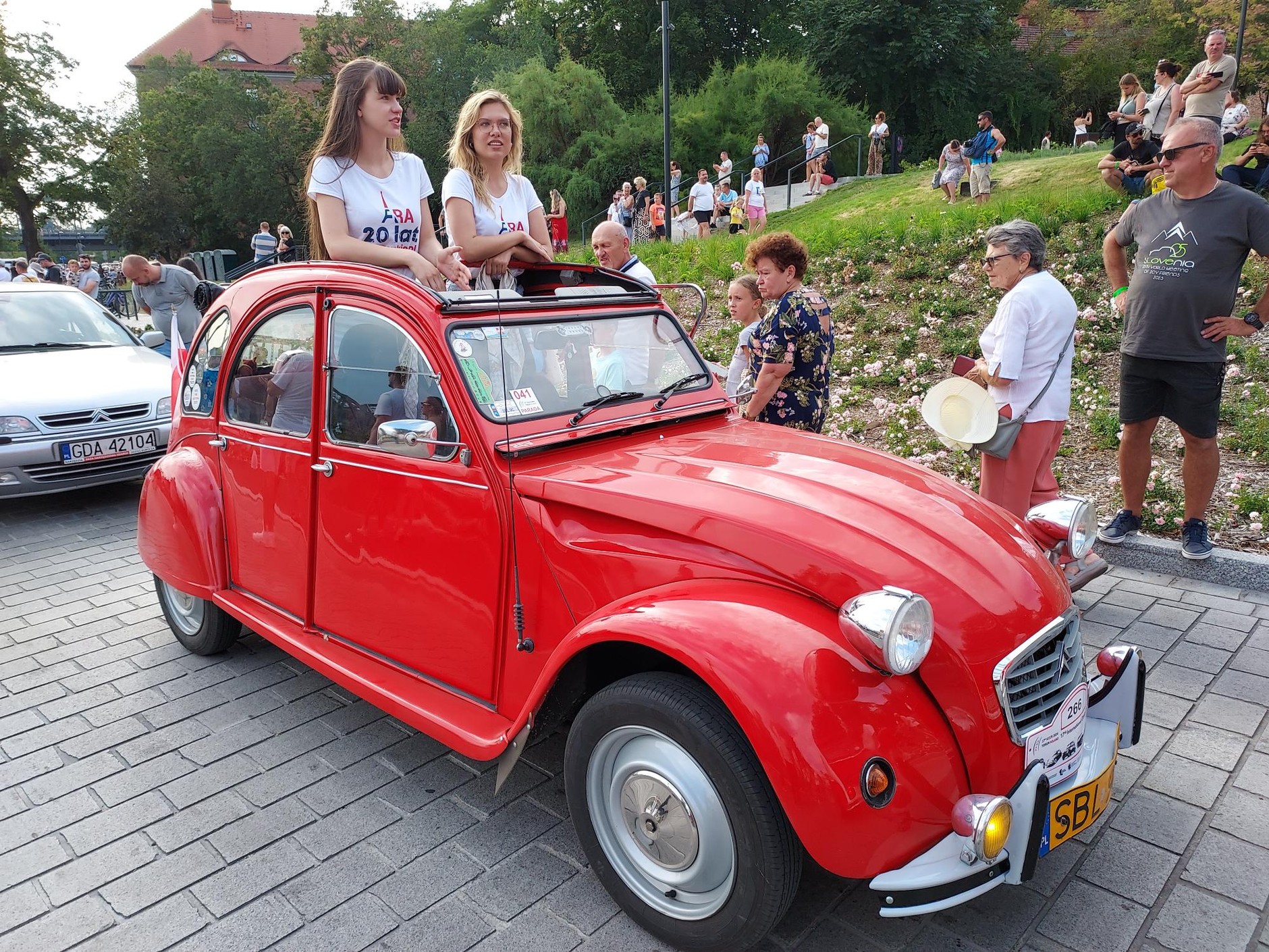 Zlot Citroenów w Toruniu