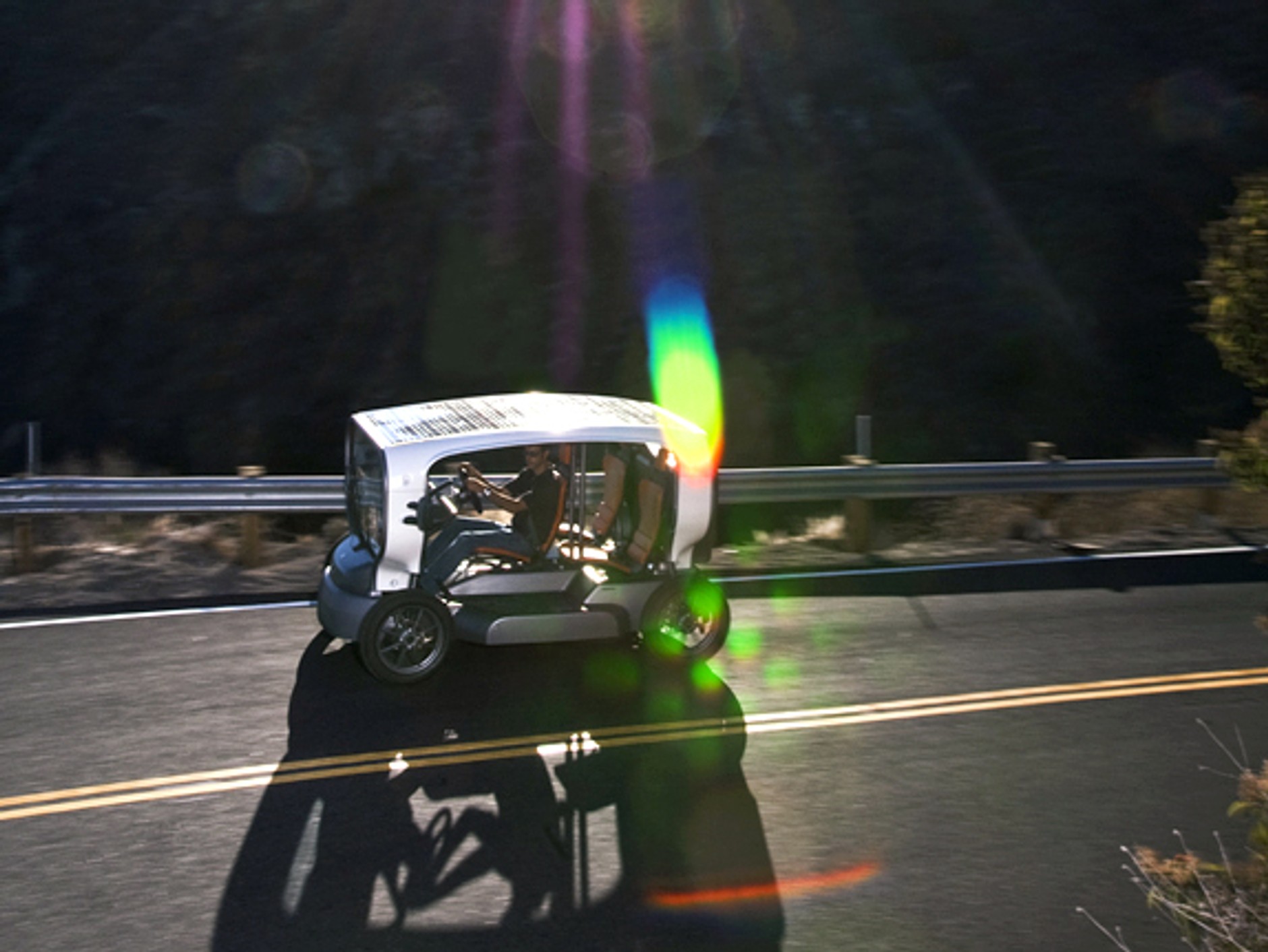 Venturi Automobiles na kalifornijskich drogach