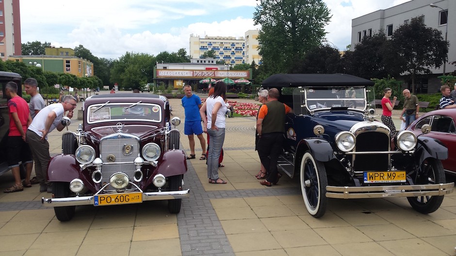 Zlot klasyków w Kazimierzu Dolnym