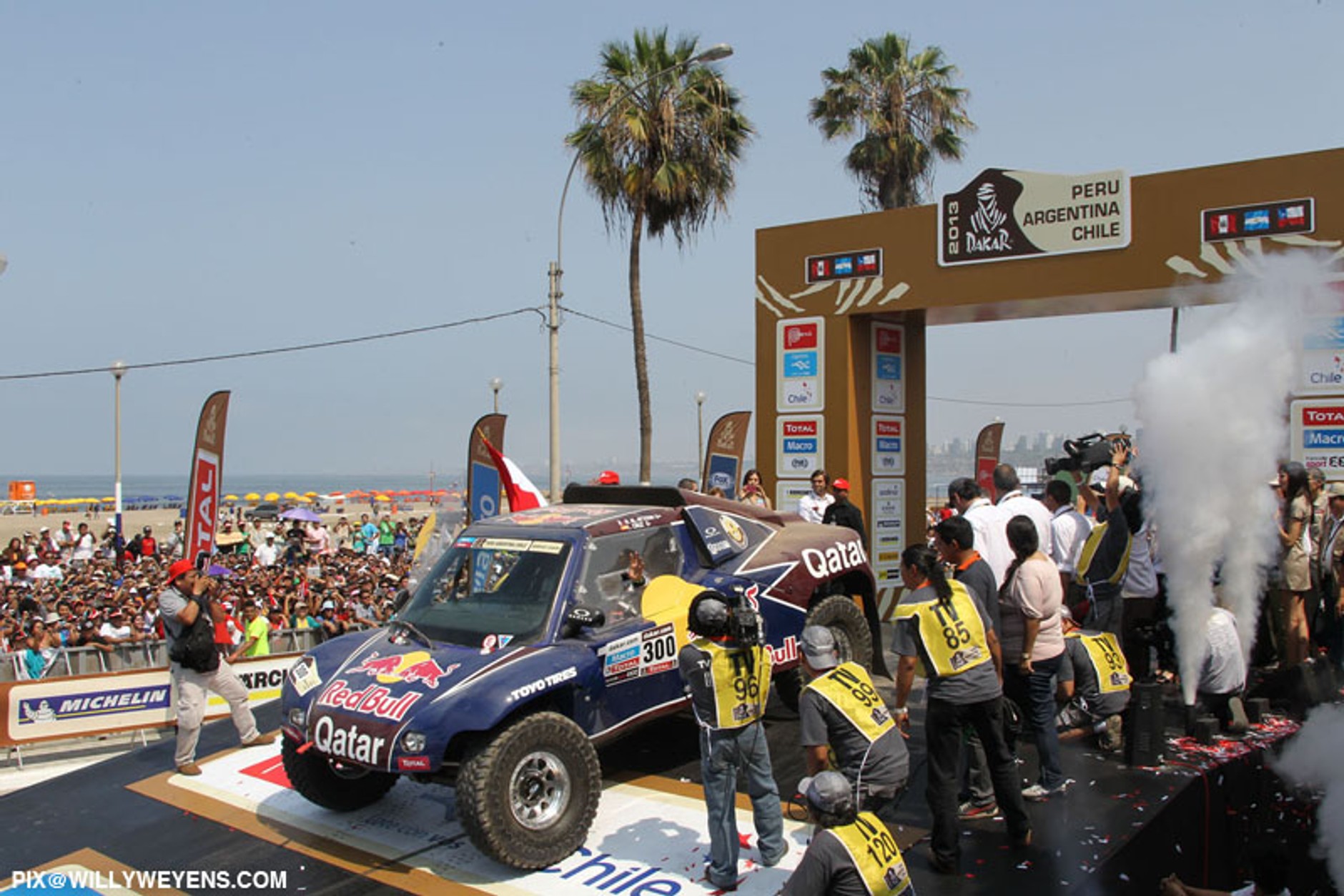 Dakar 2013: Hołowczyc i Przygoński w czołówce (I etap. wyniki, galeria)