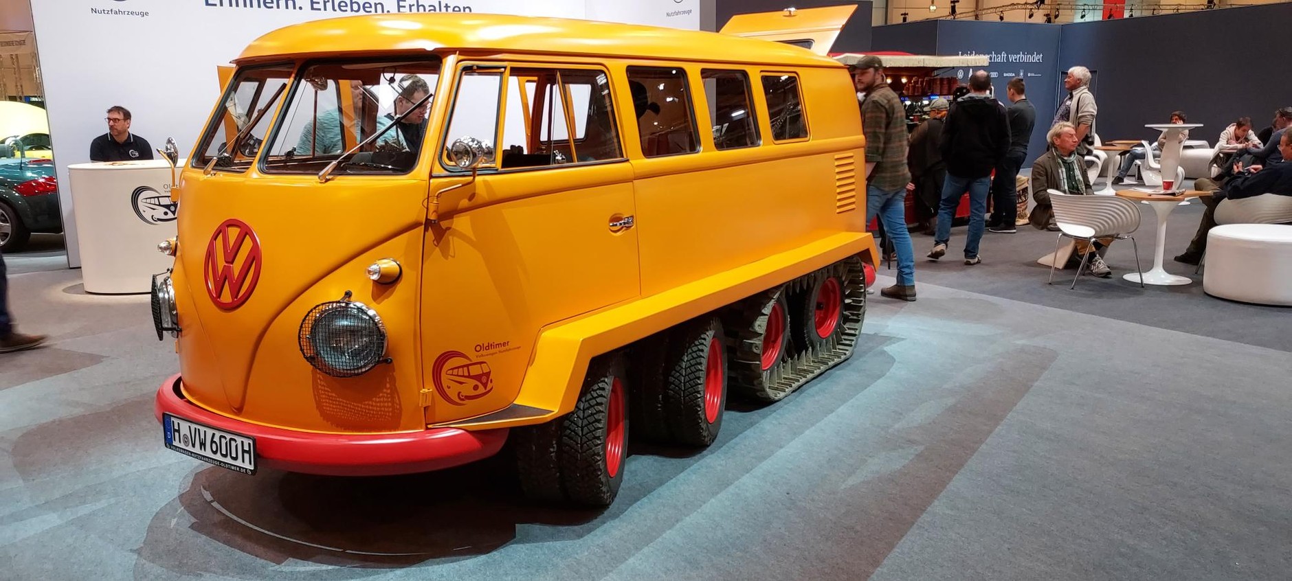 VW T1 na gąsienicach