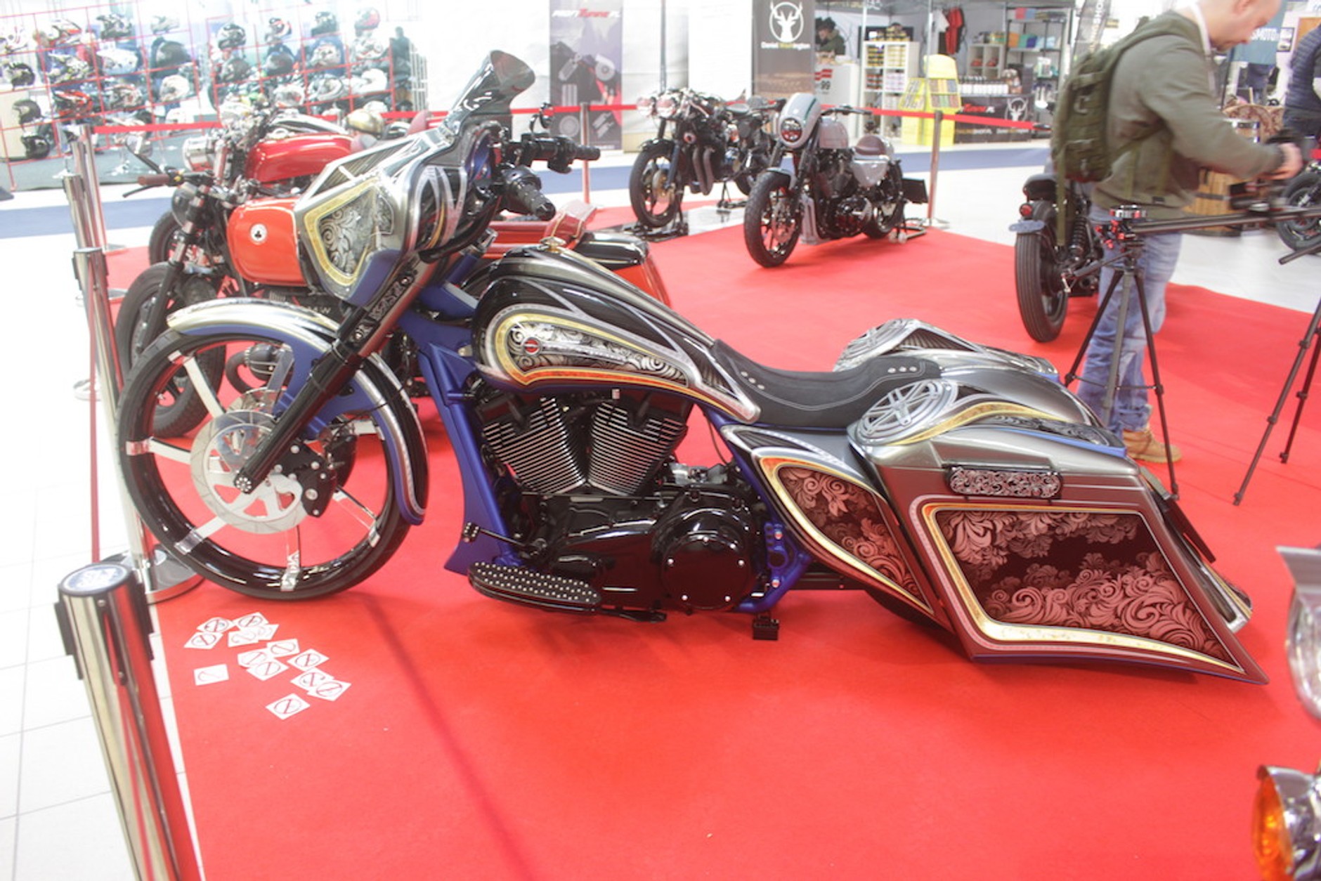 Wystawa motocykli w Nadarzynie – customy