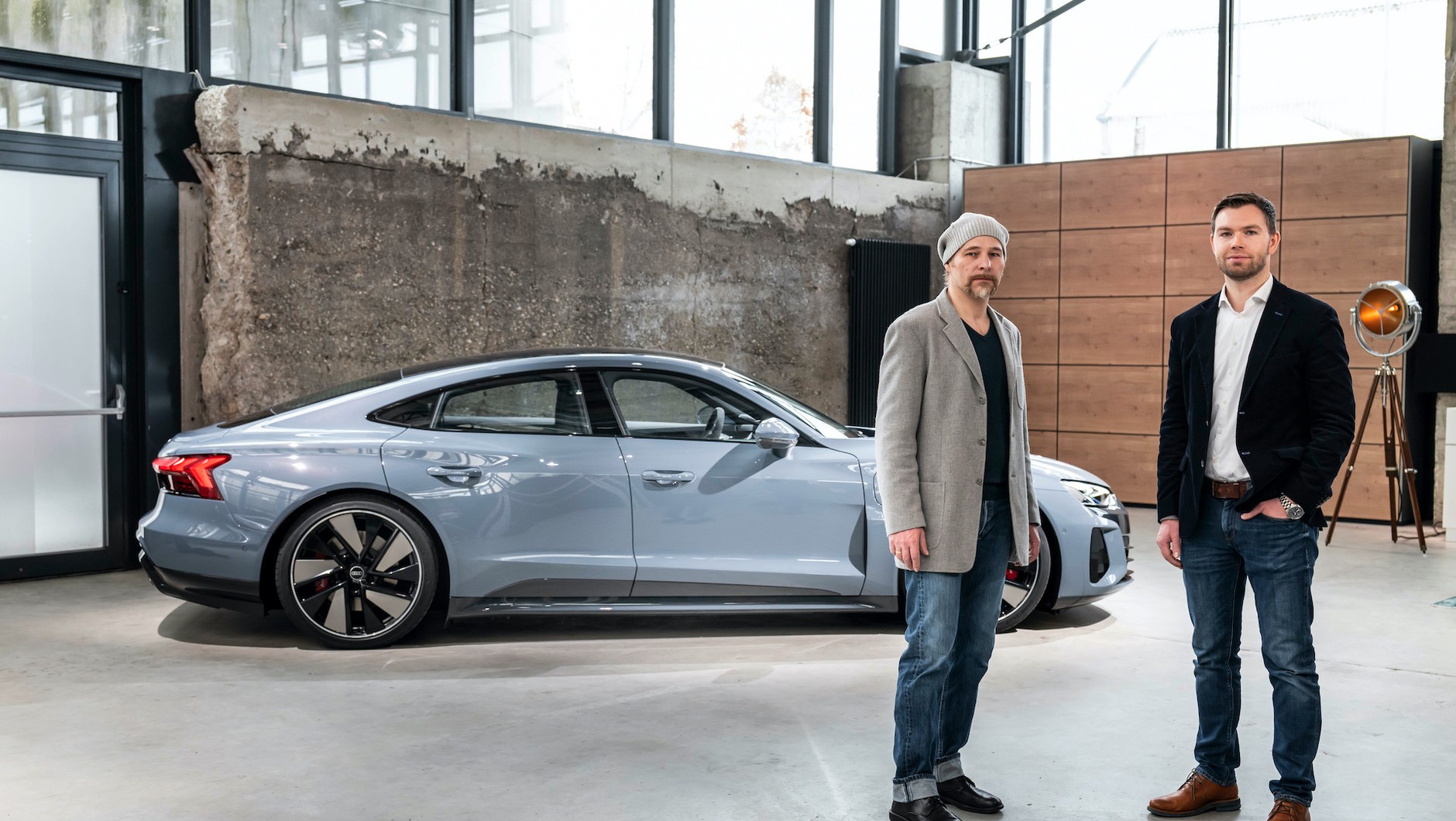 Rudolf Halbmeir i Stephan Gsell odpowiedają za tzw. eSound e-trona GT.