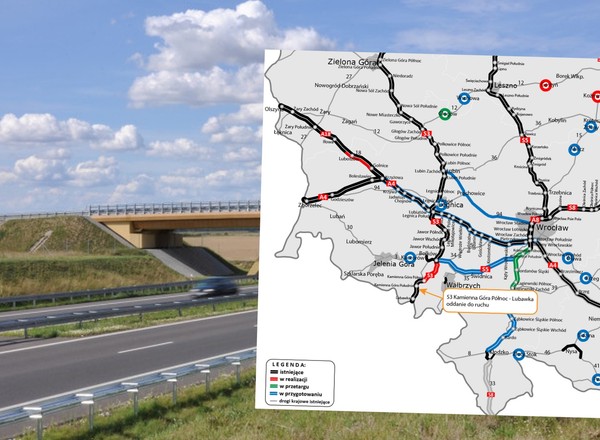 Połączy północ z południem Polski. Nowy odcinek "ekspresówki" już gotowy