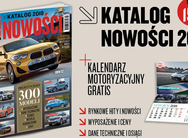 Katalog „Nowości 2018” z kalendarzem już w sprzedaży!