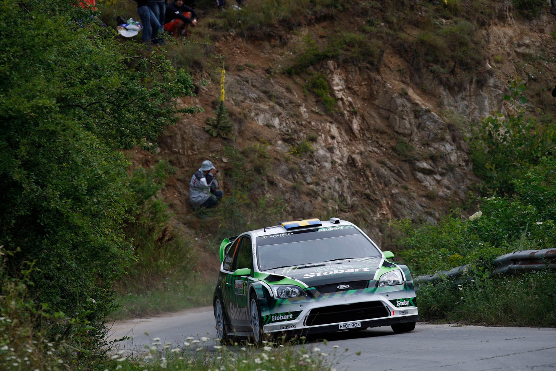 Citroën Total WRT taranuje konkurentów (galeria Rallyworld©Willy Weyens)
