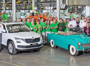 Skoda wyprodukowała 2 mln auto w Kvasinach