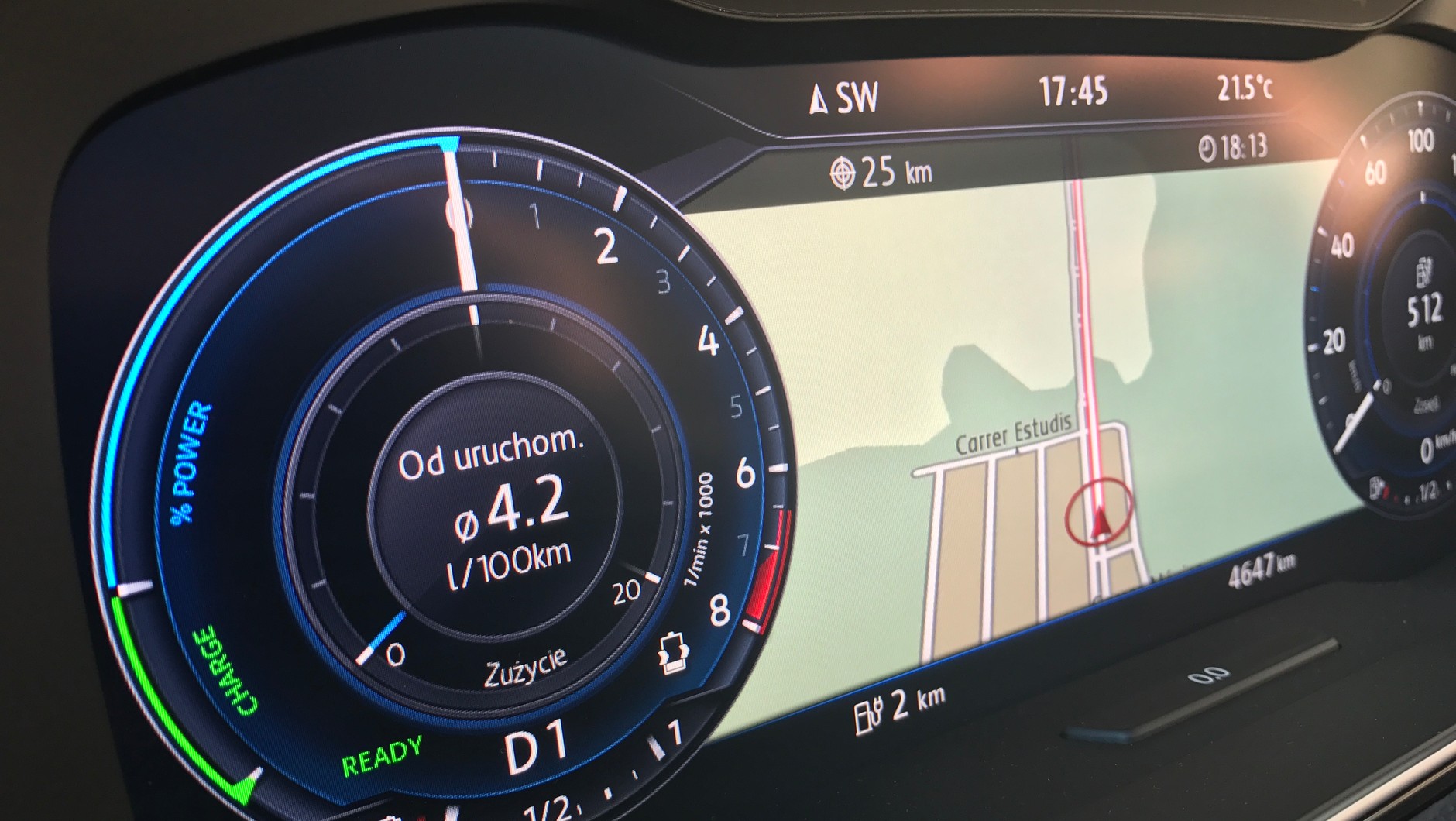 VW Golf GTE. Testowe zużycie paliwa