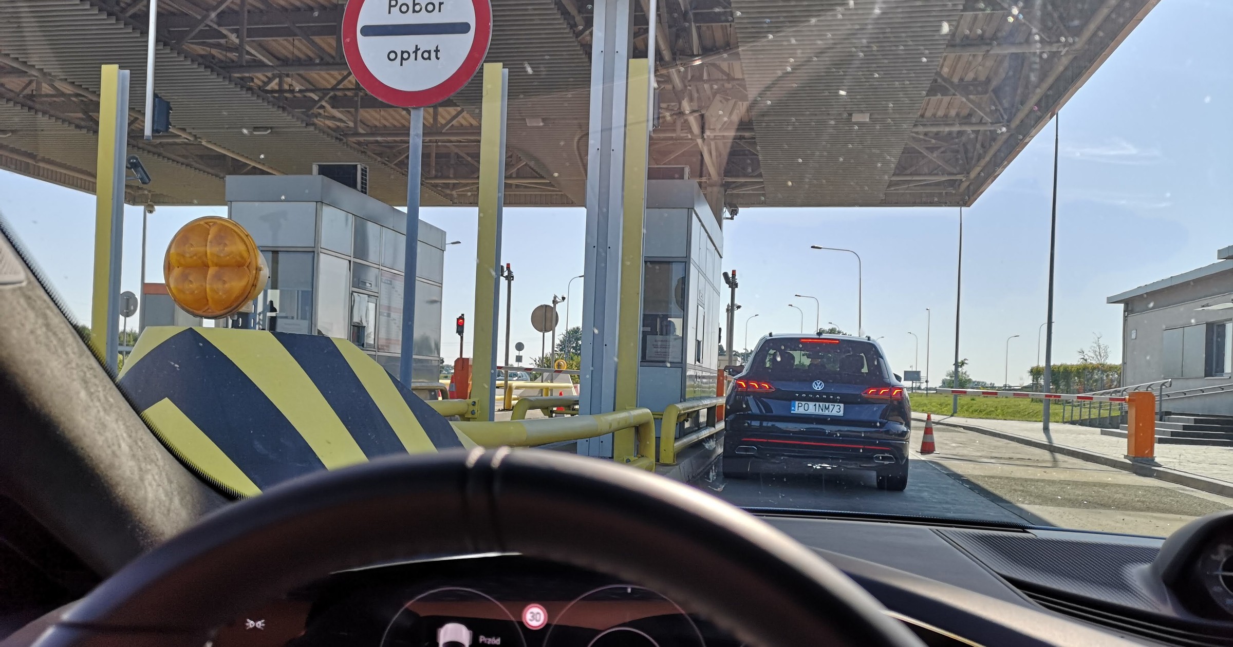 Pobór opłat na autostradzie