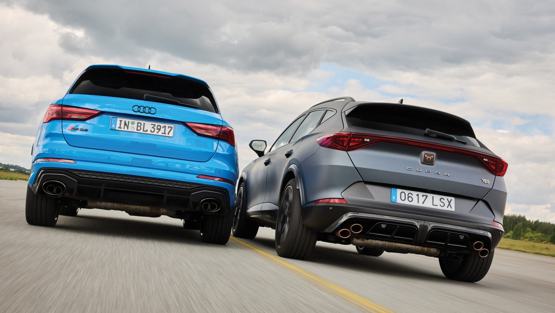 Audi RS Q3 i Cupra Formentor VZ5