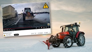 Ryzykują i wyprzedzają jeden za drugim. Sprowokował ich traktor [WIDEO]