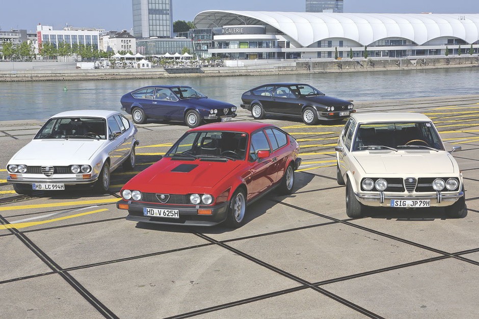 La famiglia - 40 lat Alfy Romeo Alfetty GT
