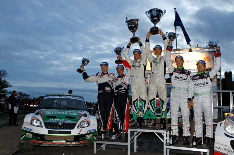 IRC Rajd Szkocji: dublet Škody i zwycięstwo w klasyfikacji producentów
