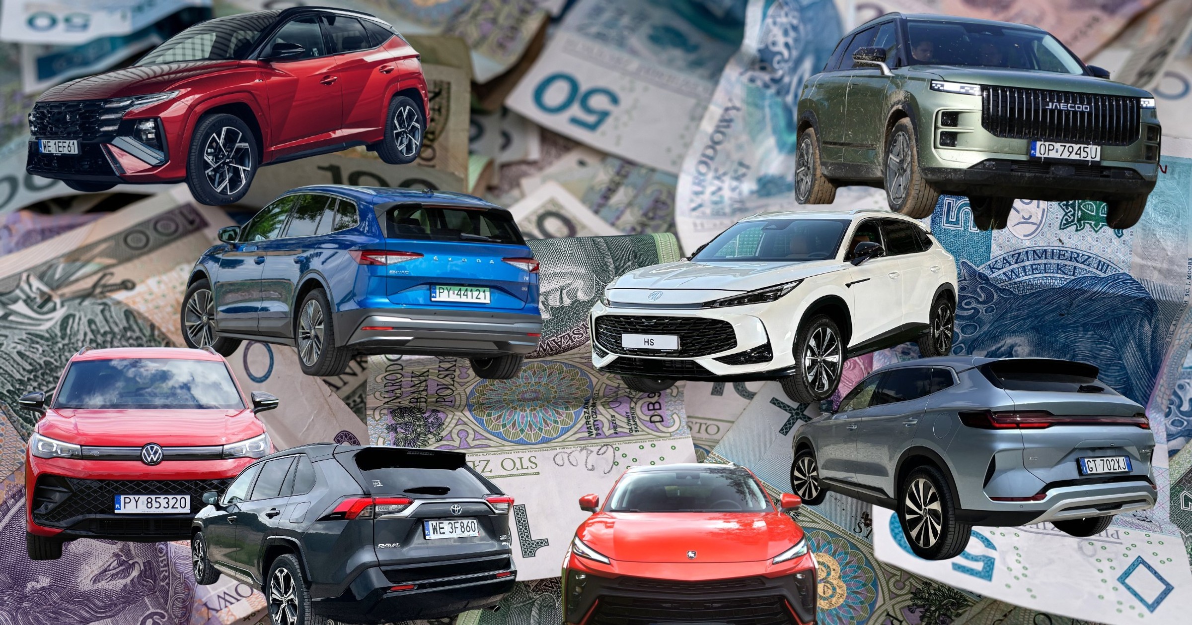 Policzyliśmy koszty utrzymania ośmiu SUV-ów