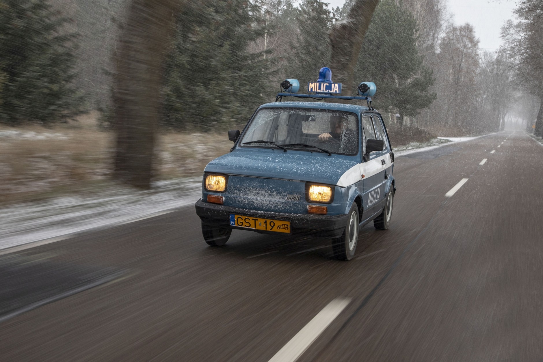 Fiat 126P radiowóz - Maluch, którego nie było