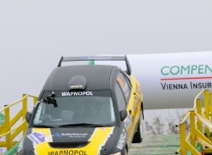 Rajd Barbórka 2009: Krzyszycha –  awaria w drodze na Karową