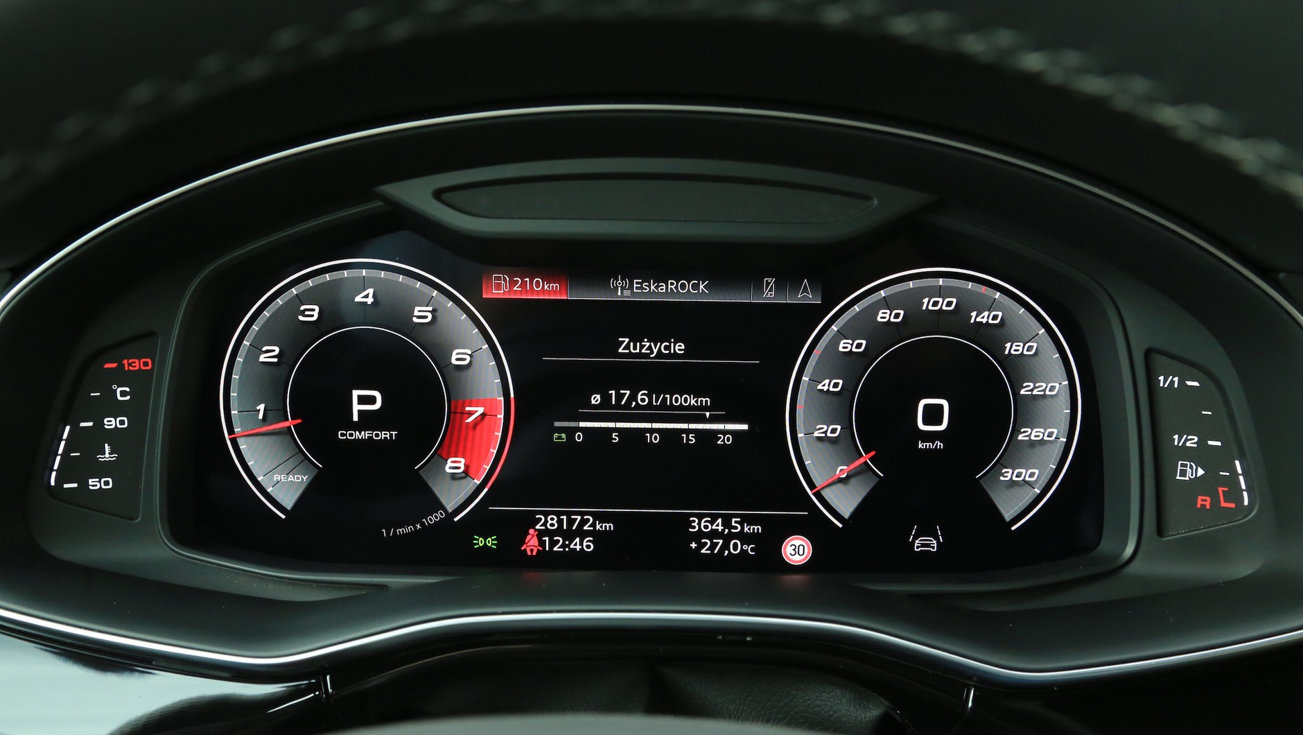 Audi Virtual Cockpit, czyli 12,3-calowe zegary z szerokim zakresem personalizacji